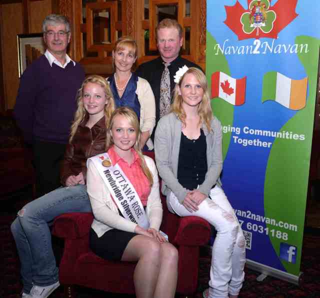 The Eastman Family and Austin Comerton Navan2Navan Function at the Newgrange Hotel Navan County Meath